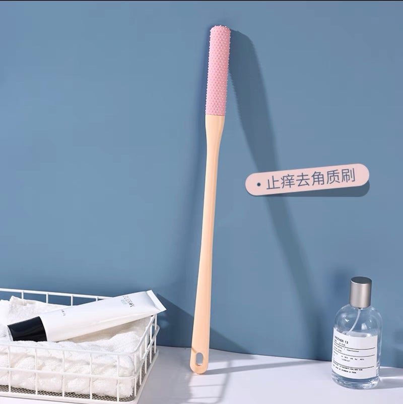 Multifunctional foot cleaning brush, foot soaking soft gel, anti-itch foot scrubber, special massage tool